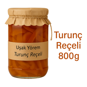 Turunç Kabuğu Reçeli 660cc Uşak Yörem